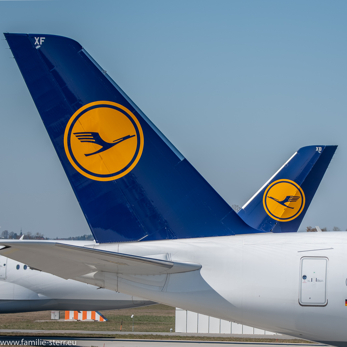 geparkte Airbus A350